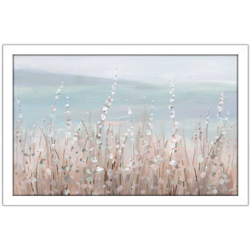 "Coastal Morning Blooms" Print on Acrylic
