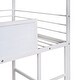 preview thumbnail 37 of 36, Roomfitters Twin Size Metal House Bed with Slide, Loft Bed with Two-Sided Writable Wooden Board, Sturdy Metal Frame