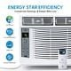 preview thumbnail 2 of 6, 6000 BTU Window Air Conditioner with WiFi and ECO Mode