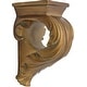 preview thumbnail 3 of 1, Cameau Drapery Sconce, 2-inch Diameter English Gold