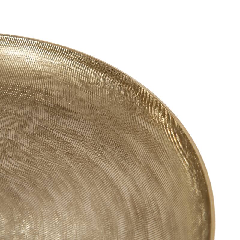 Kate and Laurel Stovring Round Lazy Susan Tray