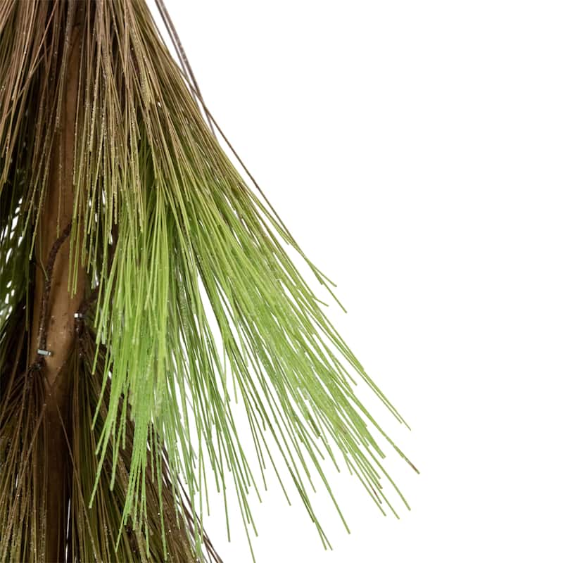 Pine Needle Tree Christmas Decoration - 20.5" - Green and Brown