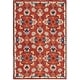 preview thumbnail 4 of 5, SAFAVIEH Handmade Micro-Loop Seyran Transitional Wool Rug 4' x 6' - Rust/Blue - Rectangle