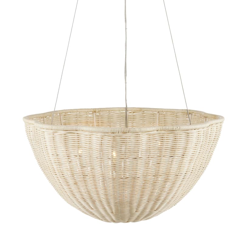 Currey & Company Telos Pendant - 13.75"h x 25.75"dia