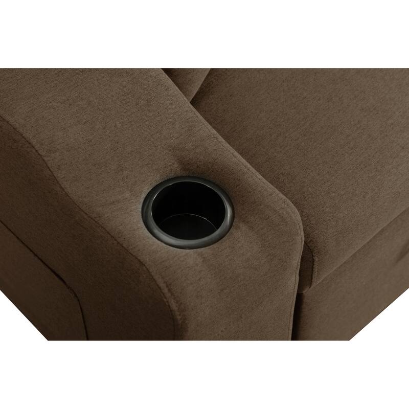 Comfortable sofa with magazine pocket,left and right interchangeable