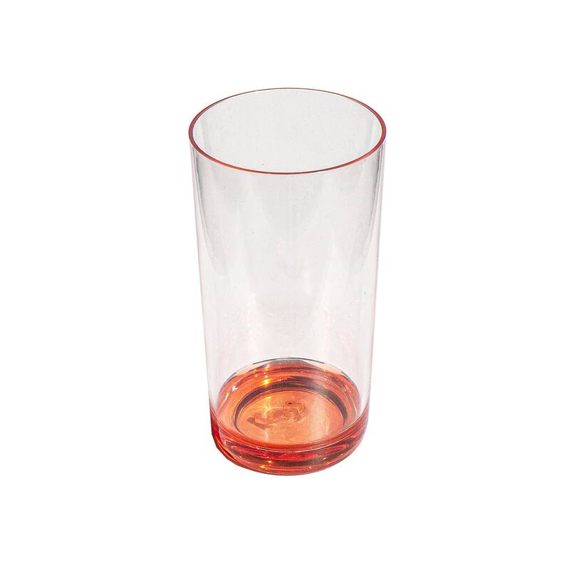 Abode Homewares Color Base Acrylic Drinking Glass - 24 oz - Set of 6