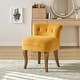 preview thumbnail 23 of 51, Xacobo Modern Velvet Tufted Vanity Stool with Wood Base by HULALA HOME