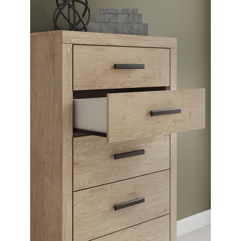 Signature Design by Ashley Sanginlane Beige Chest of Drawers