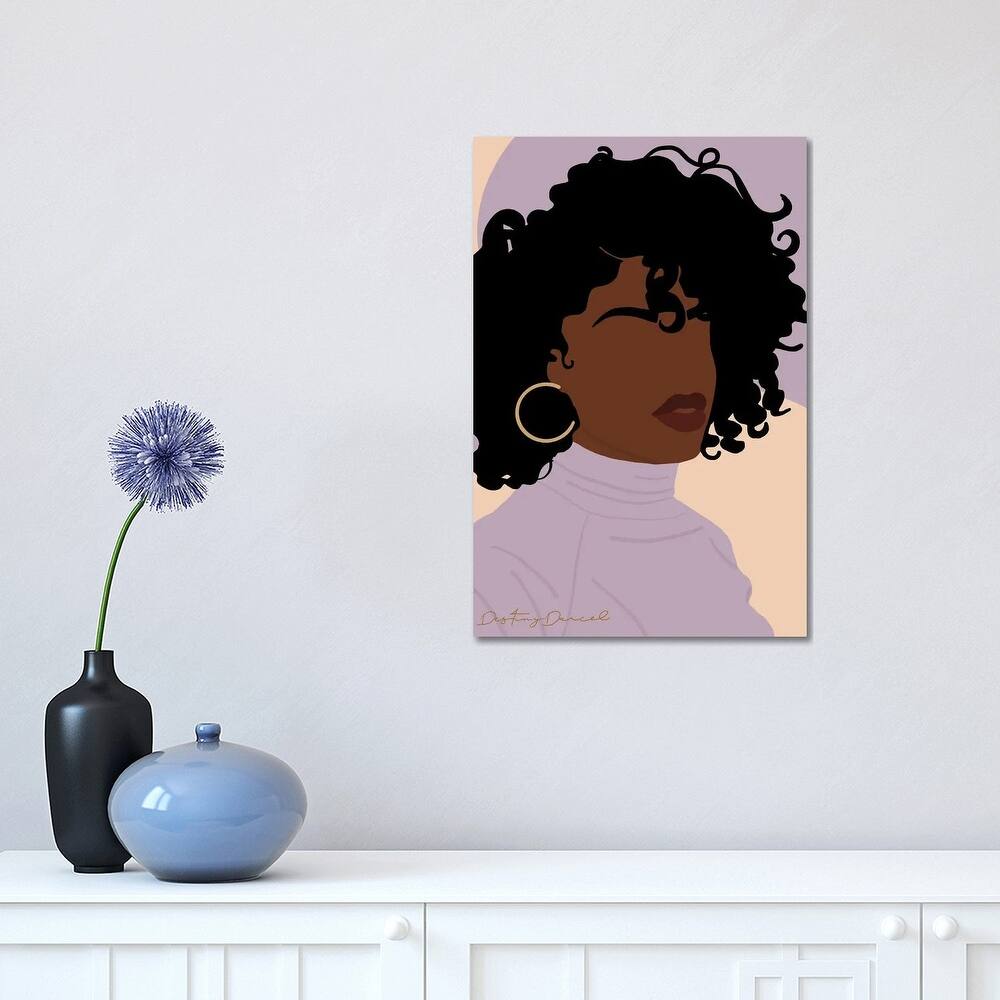 iCanvas "Perfect Hair Day" by Destiny Darcel Canvas Print