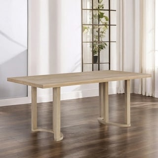 Christopher Knight Home - Noah Rubber Wood 6-Seat Dining Table