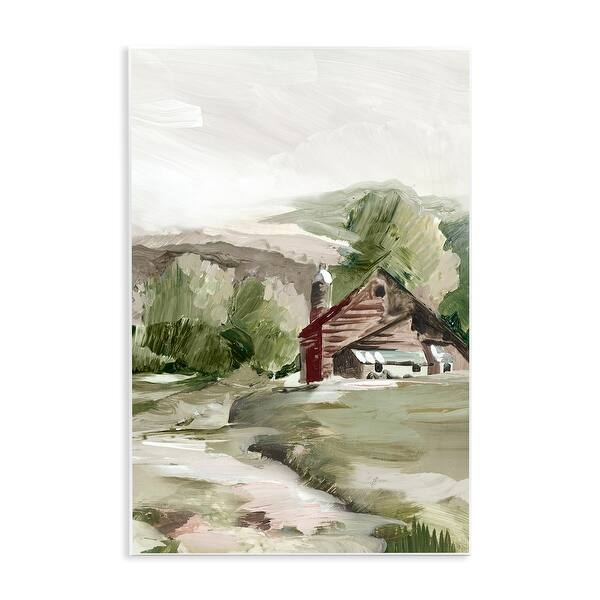 Stupell Rural Cabin Farmland Wall Plaque Art Design By Lera - Bed Bath ...