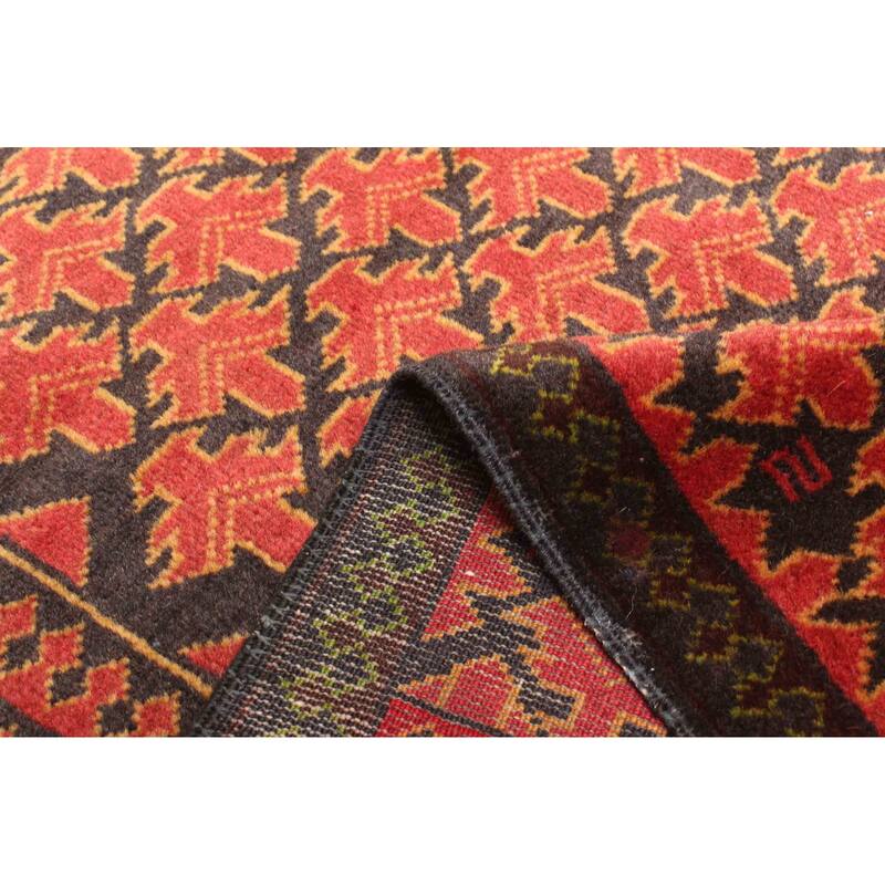 ECARPETGALLERY Hand-knotted Teimani Black Wool Rug - 2'8 x 4'11