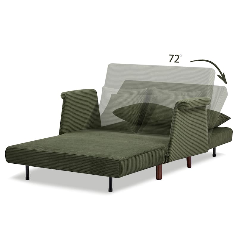 Artdeco Home - Boston & Cypress Convertible Futon Chair