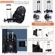 preview thumbnail 4 of 10, Boys Rolling Backpacks Kids'Luggage Wheeled Backpack for School Boys Trolley Bags Space-Galaxy Roller Bookbag with Lunch Bag