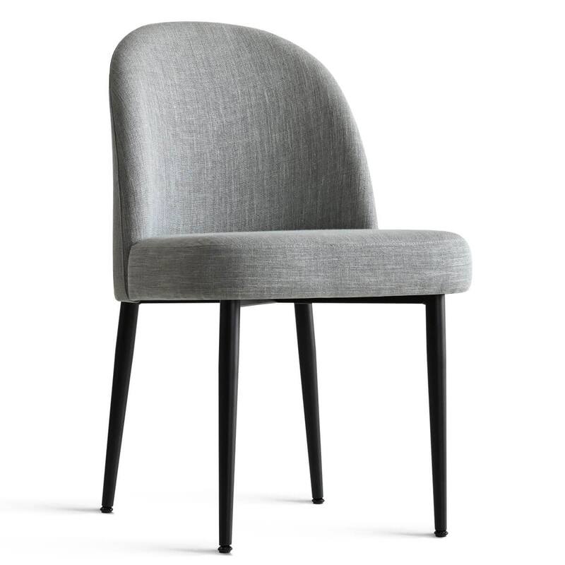 Linen Upholstered Dining Chair(Set of 2)