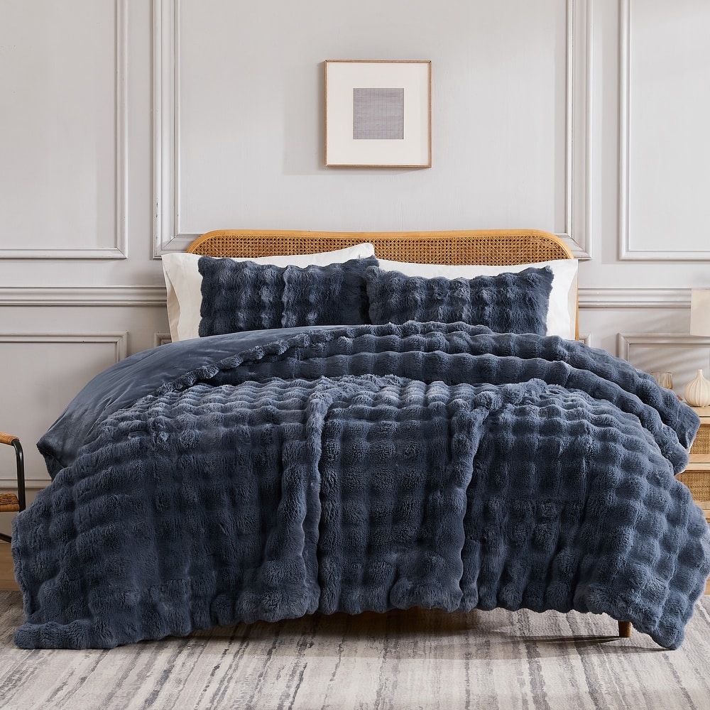 Luxe & Soft Faux Fur Comforter Set