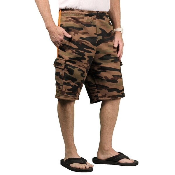 Broadway Bounce Mens Fleece Cargo Short