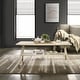 preview thumbnail 31 of 38, Roundhill Furniture Arona Mid-Century Modern Wood 3-Piece Coffee Table Set