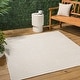 preview thumbnail 73 of 111, JONATHAN Y Maribo Minimalist Scandi Striped Navy/ivory Area Rug