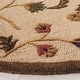 preview thumbnail 10 of 10, SAFAVIEH Handmade Imperial Maryam Traditional Oriental Wool Rug 4' x 4' - Cream - Runner/Round
