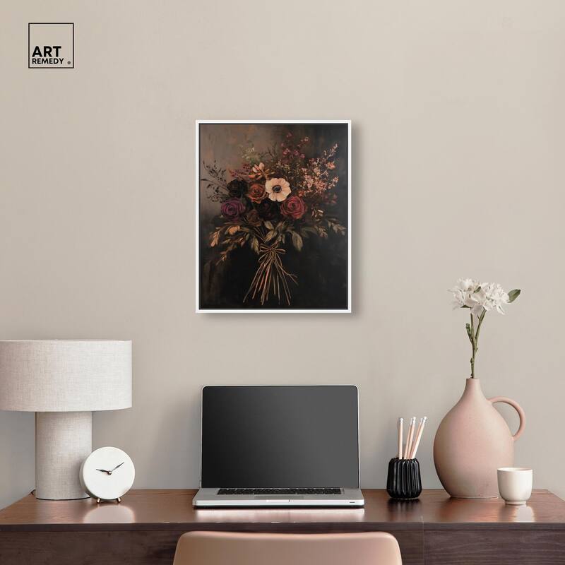 Smoldering Bouquet II Canvas by Art Remedy