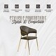 preview thumbnail 18 of 61, Set of 2 Bella Modern Leather or Velvet Upholstered Dining Chair with Gold Stainless Steel Legs for Home Office Kitchen