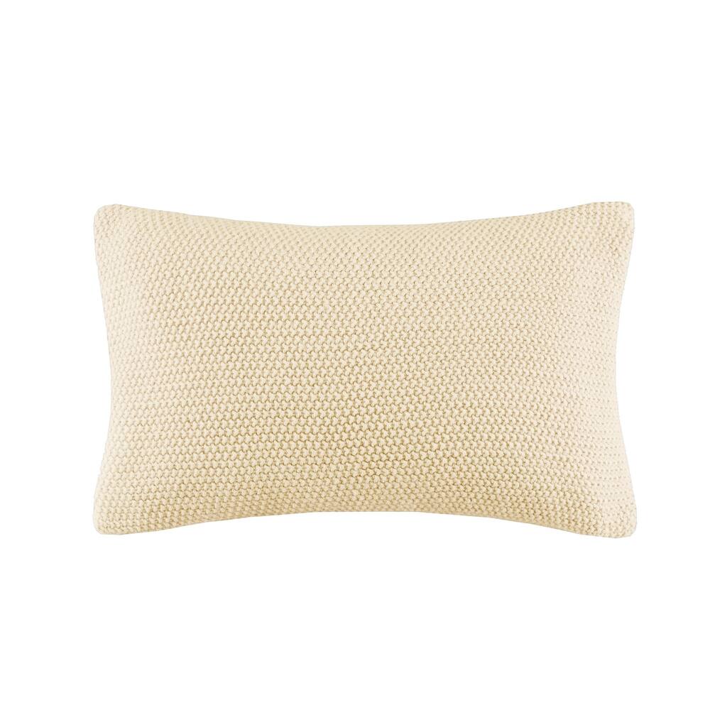 INK+IVY Bree Knit Oblong Pillow Cover