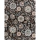 preview thumbnail 73 of 75, Lily Hand-tufted Transitional Floral Pattern Wool Area Rug 7'6" x 9'6" - Black - Runner/Rectangle