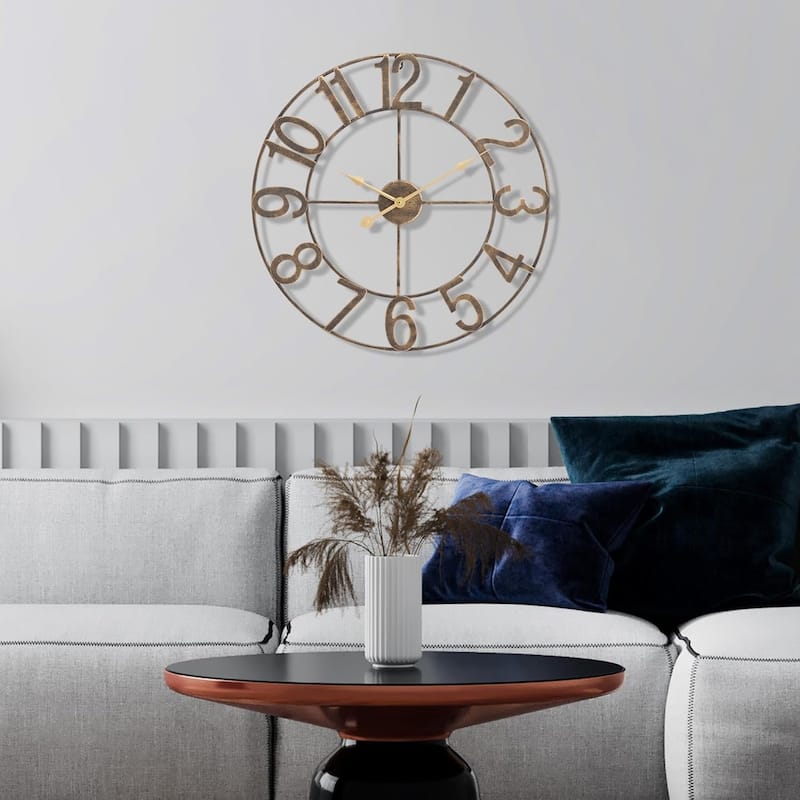Sorbus 24" Oversized Wall Clock (Numeral)