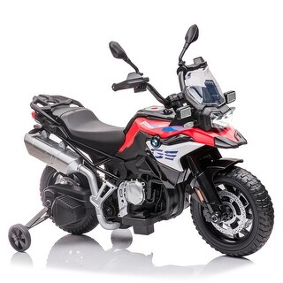 12V 7AH Ride On Motorcycle, High/Low Speed, LED Headlights