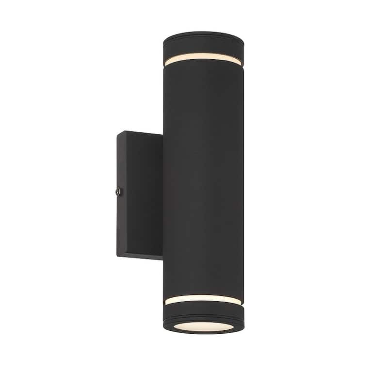 Kovacs P1882-L Supotto 10" Tall LED Outdoor Wall Sconce with Glass