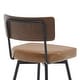 preview thumbnail 66 of 136, 26"/29" Faux Leather Swivel Counter/Bar Stools Set of 2/3
