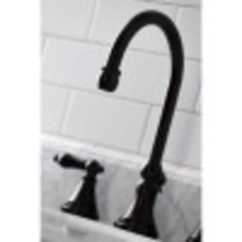Kingston Brass Governor 1.2 GPM Deck Mounted Bathroom Faucet with