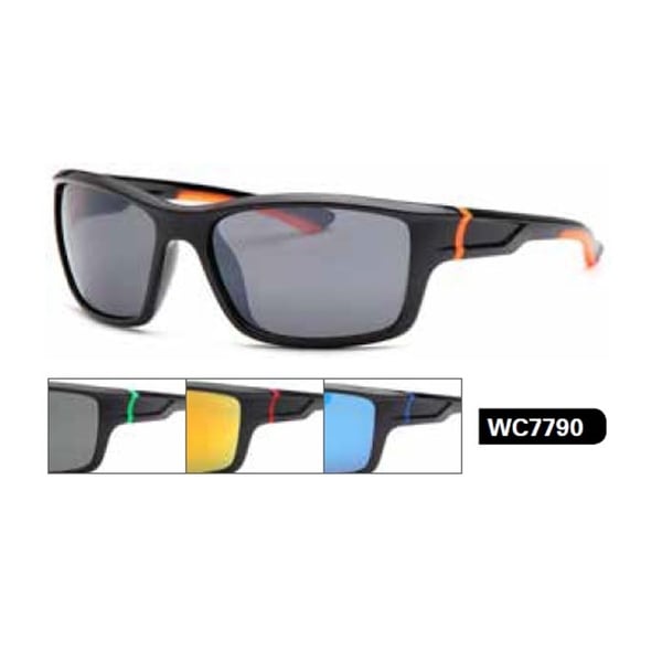 West Coast Unisex-Adult Sport Wrap Sunglasses