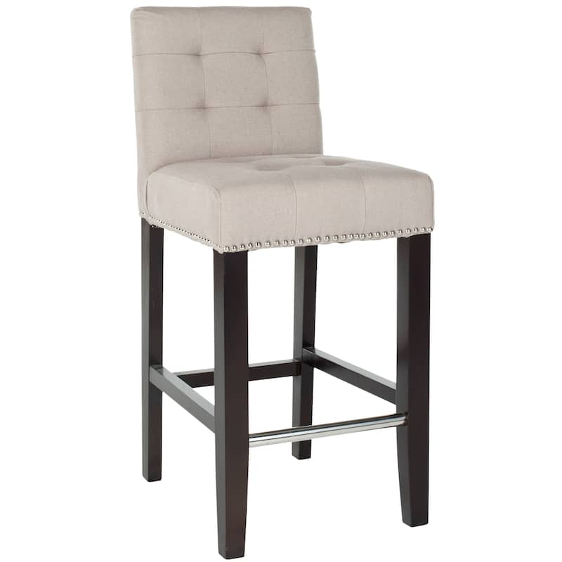 SAFAVIEH Lashunda 24-inch Counter Stool - 16.7" W x 20.1" L x 34.4" H - 17Wx20Dx34H
