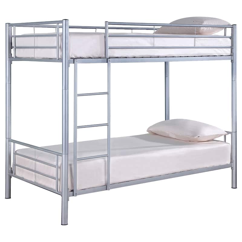 Hayward Contemporary Metal Frame Bunk Bed