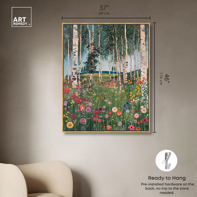 Aspen Aura Canvas by Art Remedy