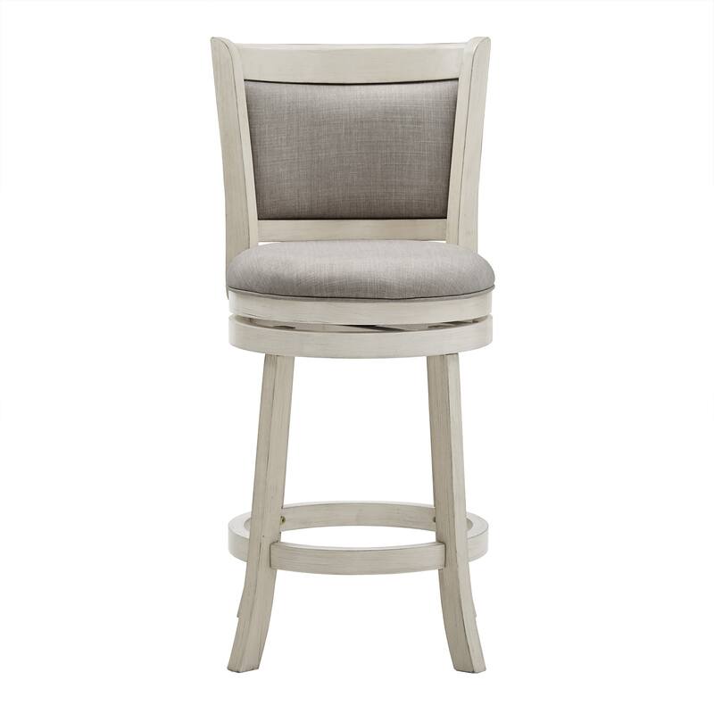 Verona Panel Back Swivel Counter Height Stool by iNSPIRE Q Classic