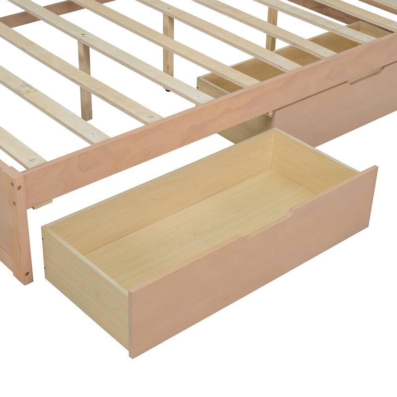 L-shaped Daybed Wooden Corner Sofa Bed Frame with Sliding Doors Bookcase Captains Bed, Upholstered Headboard Built-in Storage