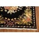 preview thumbnail 7 of 18, Wool/ Silk Vegetable Dye Aubusson Oriental Area Rug Handmade Carpet - 5'11" x 8'1"