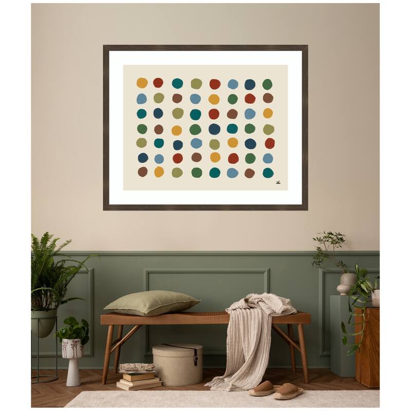 Kate and Laurel Meditation No. 3b by Kelly Knaga Framed Wall Art Print