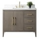 preview thumbnail 12 of 128, Vanity Art 42" Single Sink Bathroom Vanity Cabinet with Engineered Marble Countertop