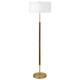 Silver Orchid Gotho Pedestal Contemporary Floor Lamp