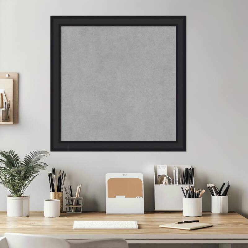 Amanti Art Oliver Black Narrow Framed