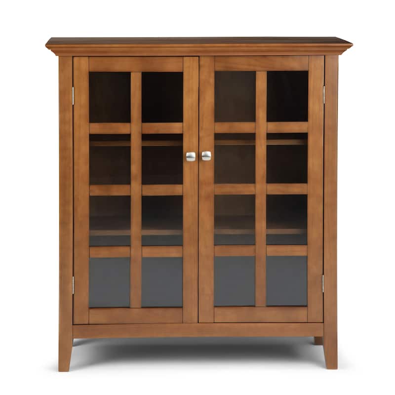 WYNDENHALL Normandy 39-in. Solid Wood Storage Cabinet - 39"w x 17"d x 42.2"h