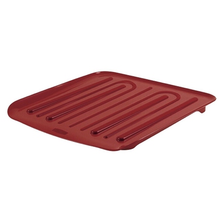 Rubbermaid 1180 MA RED Dish Drainer Tray 14 1 4 x 15 1 2