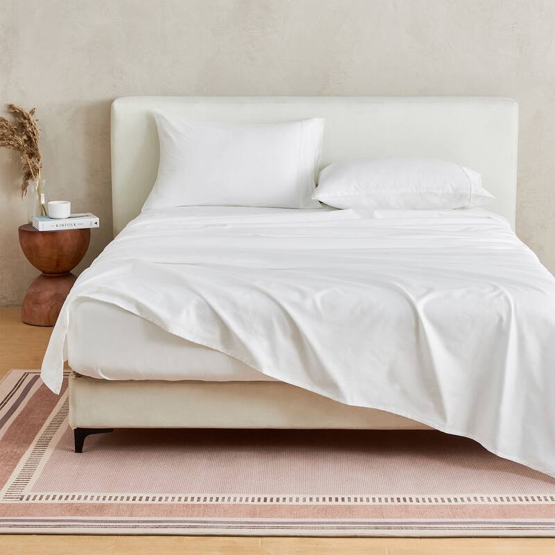 Linery & Co. 100% Cotton Sateen Sheet Set
