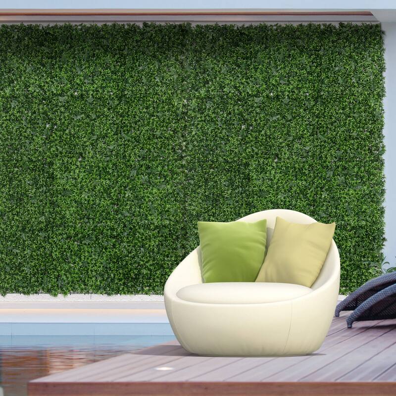 12PCS 20" x 20" Artificial Grass Wall Panel Backdrop