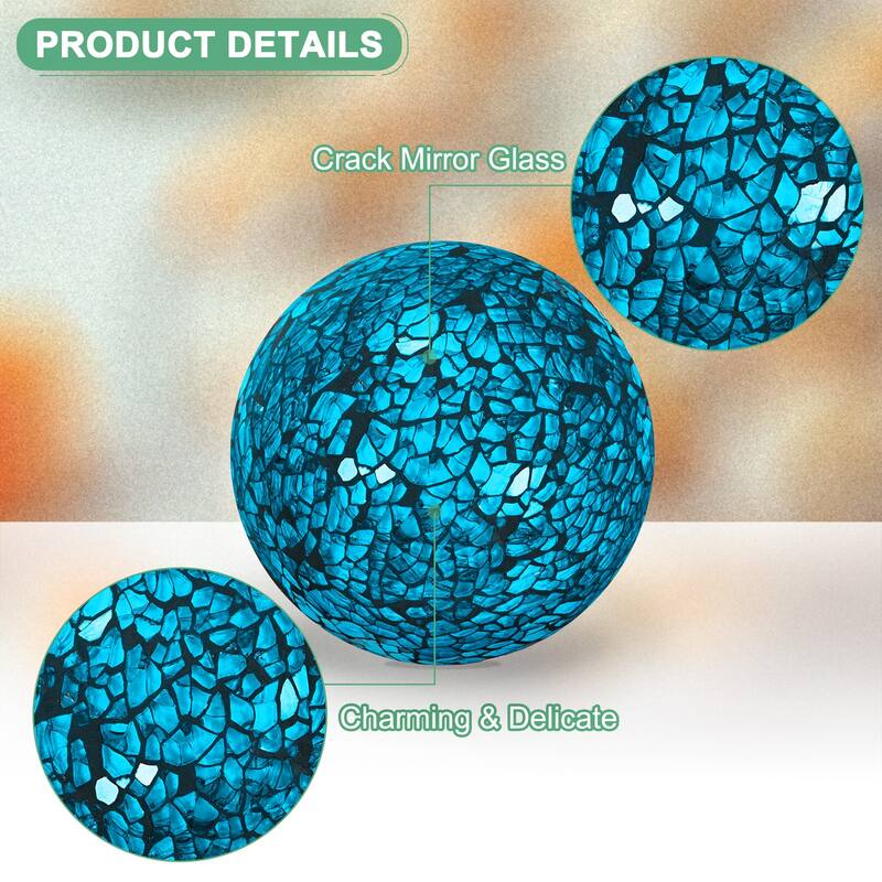 Decorative Ball for Bowls, Decorative Bowl Fillers - Turquoise - 3 Inch