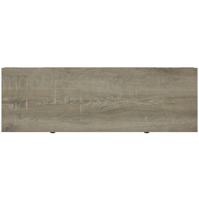 Modern Farmhouse TV Stand for TVs up to 55" with Electric Fireplace